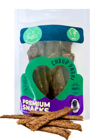 ChrupPaski dla psa - indyk 100g