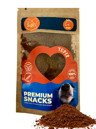 Toper dla psa Suszone mięso mielone - konina 100g