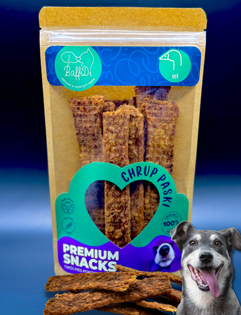 ChrupPaski dla psa - gęś 100g