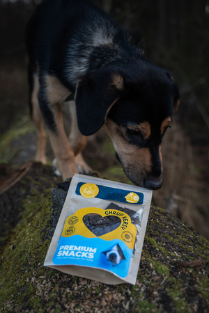 ChrupKersy dla psa - sarna z liofilizowaną maliną 90g