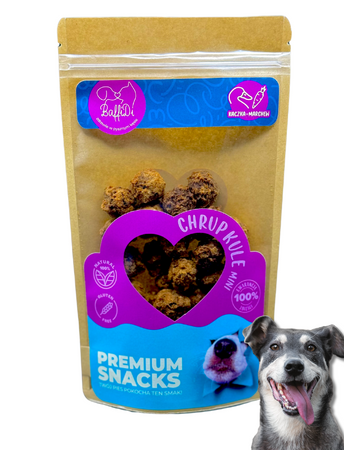 ChrupKule Mini dla psa - kaczka z marchwią 100g