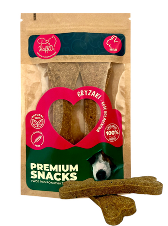 Kolagenowy gryzak dentystyczny dla psa z królika 2szt