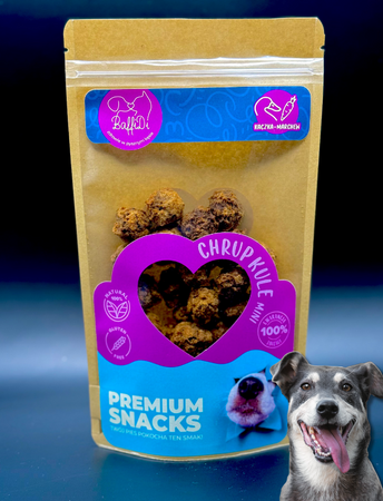 ChrupKule Mini dla psa - kaczka z marchwią 100g