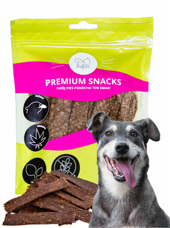 ChrupPaski dla psa - bażant z konopiami 200g