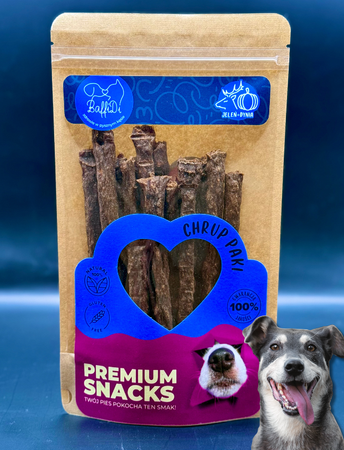 ChrupPaki dla psa - jeleń z dynią 100g SuperFood