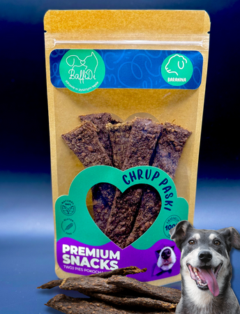 ChrupPaski dla psa - baranina 100g