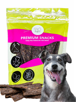 ChrupPaski dla psa - sarna z konopiami 200g