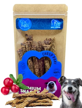 ChrupPaki dla psa - indyk z żurawiną 100g SuperFood