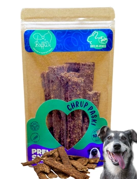 ChrupPaski dla psa - królik z kokosem 100g