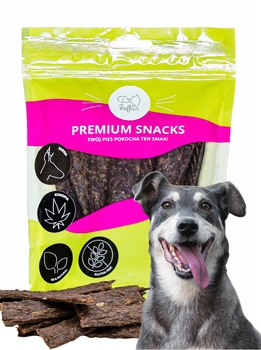 ChrupPaski dla psa - sarna z konopiami 200g