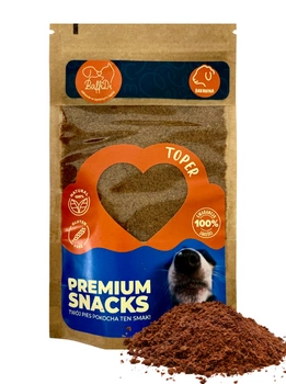 Toper dla psa Suszone mięso mielone - baranina 100g