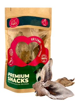 Ucho z sierścią dla psa - sarna 3szt